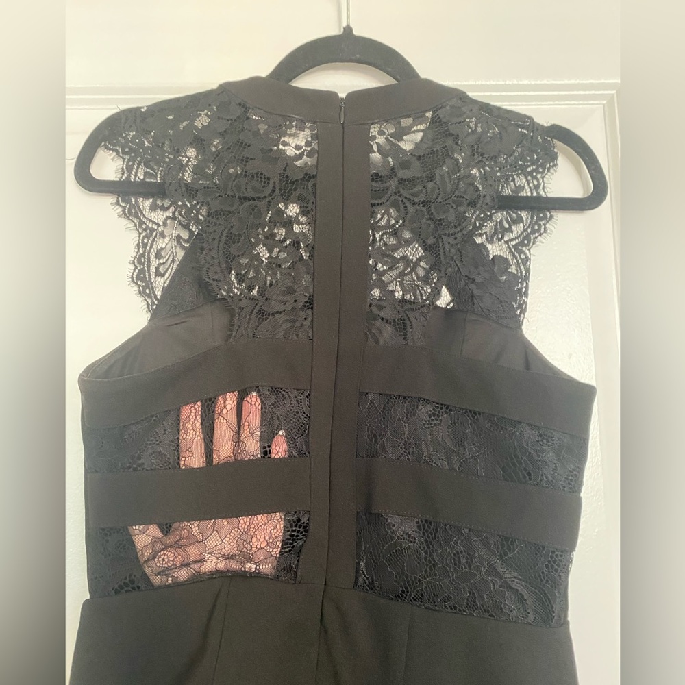 EXPRESS Women’s Black Lace Dress Size 8 - Picture 4 of 6